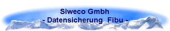 Siweco Gmbh 
 - Datensicherung  Fibu -